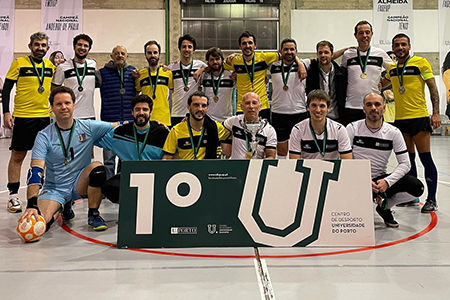 Equipa FEUPSal conquista Taça de Funcionários da U.Porto