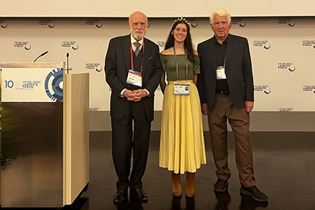 Sofia Vieira Pinto at the 10th edition of the Heidelberg Laureate Forum