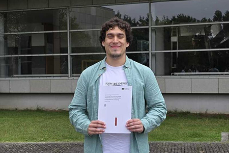 Nuno Costa distinguido com o IEEE Portugal Outstanding MSc Thesis Award 2024